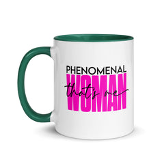 Phenomenal Woman Mug with Color Inside