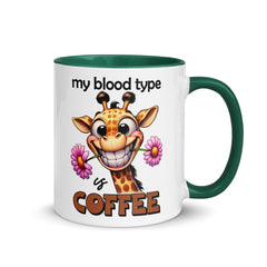 Blood Type is Coffee Mug