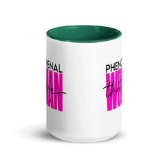 Phenomenal Woman Mug with Color Inside