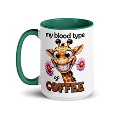 Blood Type is Coffee Mug