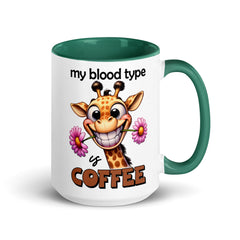 Blood Type is Coffee Mug