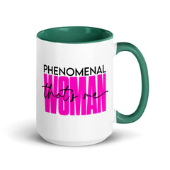 Phenomenal Woman Mug with Color Inside