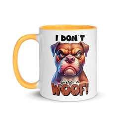 I Don't Give A Woof Mug