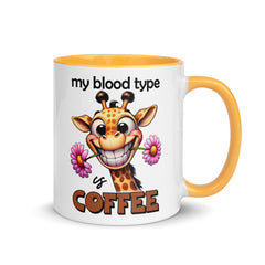 Blood Type is Coffee Mug