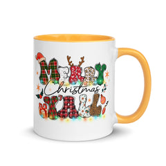 Merry Christmas Yall Mug with Color Inside