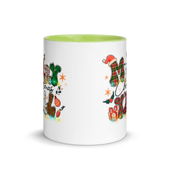 Merry Christmas Yall Mug with Color Inside