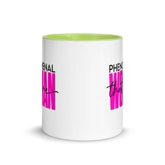 Phenomenal Woman Mug with Color Inside