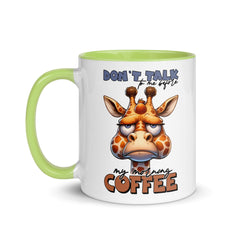 Don't Talk to Me Before My Morning Coffee Mug