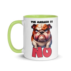 The Answer Is No Mug