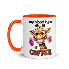 Blood Type is Coffee Mug