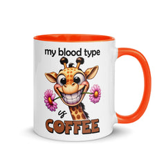 Blood Type is Coffee Mug