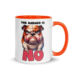 The Answer Is No Mug