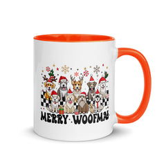 Merry Woofmas Mug with Color Inside