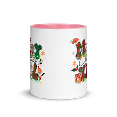 Merry Christmas Yall Mug with Color Inside