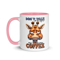 Don't Talk to Me Before My Morning Coffee Mug