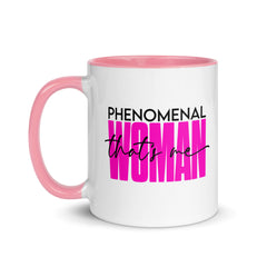 Phenomenal Woman Mug with Color Inside