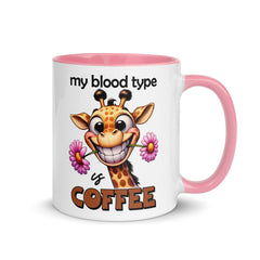 Blood Type is Coffee Mug