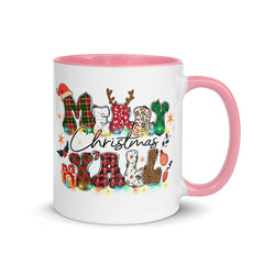 Merry Christmas Yall Mug with Color Inside