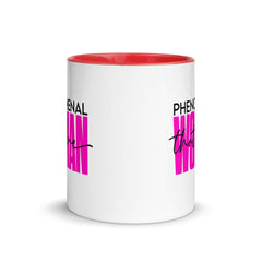 Phenomenal Woman Mug with Color Inside