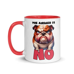 The Answer Is No Mug