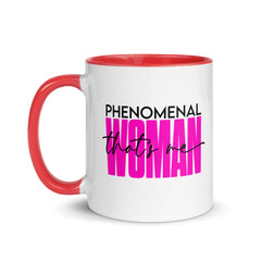 Phenomenal Woman Mug with Color Inside