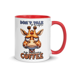 Don't Talk to Me Before My Morning Coffee Mug