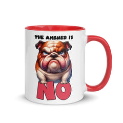 The Answer Is No Mug