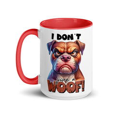 I Don't Give A Woof Mug