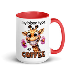 Blood Type is Coffee Mug