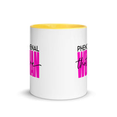 Phenomenal Woman Mug with Color Inside