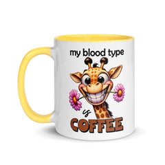 Blood Type is Coffee Mug