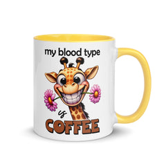 Blood Type is Coffee Mug