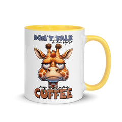 Don't Talk to Me Before My Morning Coffee Mug