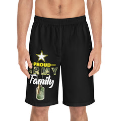 Proud Army Family Law Board Shorts