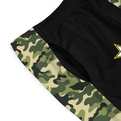 Proud Army Girlfriend Board Camoflauge Shorts