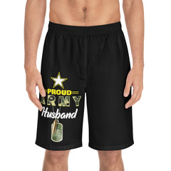 Proud Army Husband Board Shorts