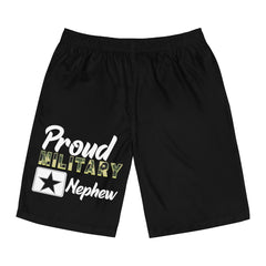 Proud Military Nephew Board Shorts