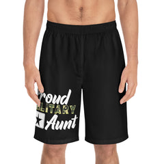 Proud Military Aunt Board Shorts