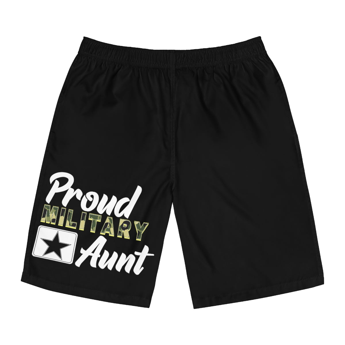 Proud Military Aunt Board Shorts