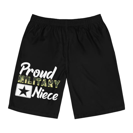 Proud Military Niece Board Shorts