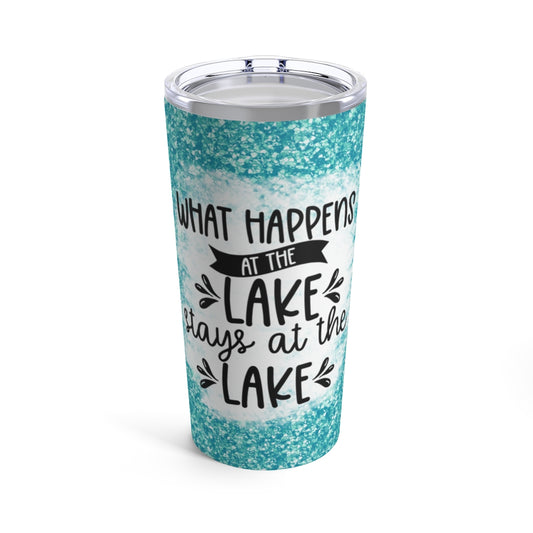 Lake Glitter Tumbler 20oz