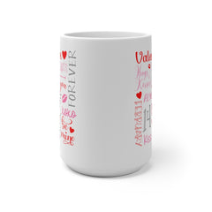 Valentine Day Color Changing Mug - Magic Mug - Unique Coffee Mug - Ceramic Coffee Mug - Valentines Day Mug - Best Friend Gift