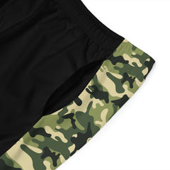 Proud Army Husband Camoflauge Back Board Shorts