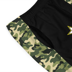 Proud Army Nephew Board Camoflauge Shorts