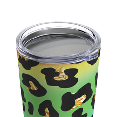 Rainbow Gold Leopard Tumbler 20oz