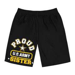 Proud U.S Army Sister Board Shorts