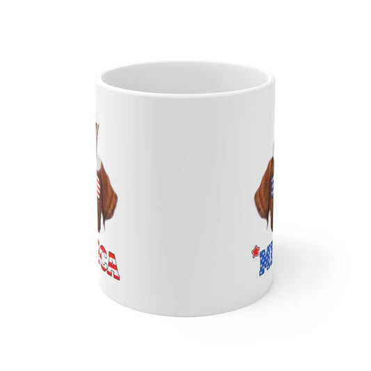 Rhodesian Ridgeback White Ceramic Mug Printify