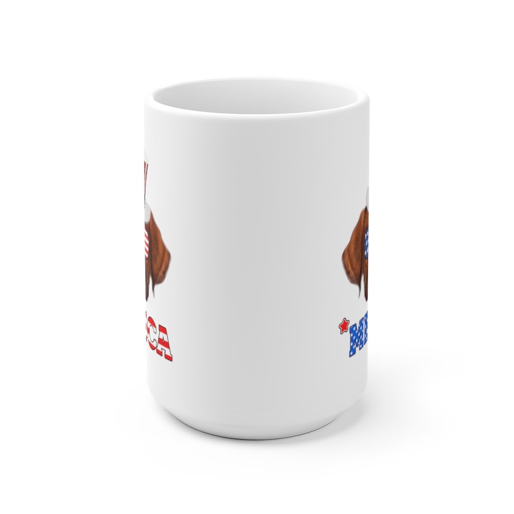 Rhodesian Ridgeback White Ceramic Mug Printify