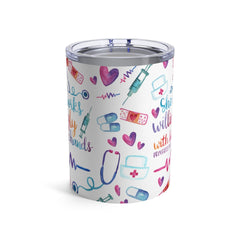 She Works Willingly With Her Hands Tumbler 10oz