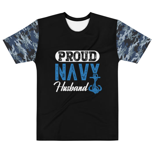 Proud Navy Husband Men's t-shirt